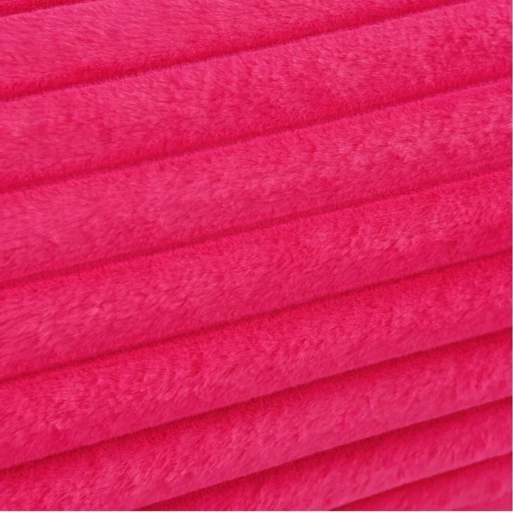 Hot Pink Deluxe Plush Faux Fur Body Pillowcase  21x54 inch NWT